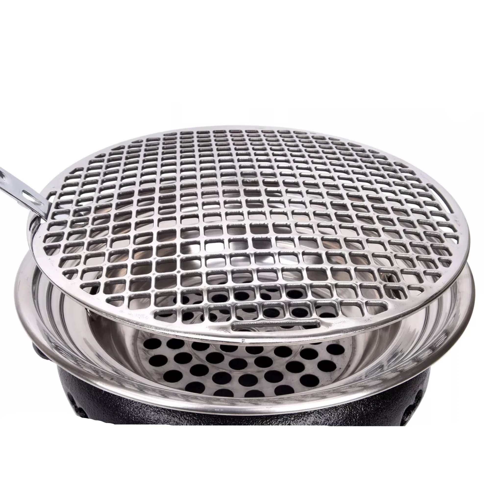 Stainless steel BBQ mesh grill net bbq fish meat net korean bbq wire mesh stainless/grill barbecue korean barbecue plate