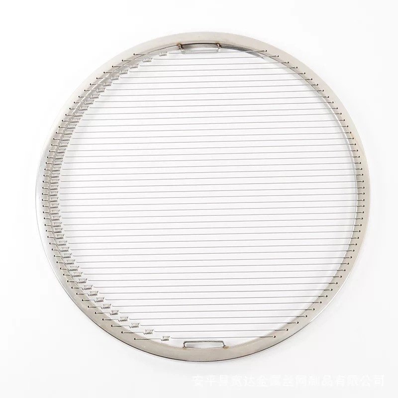 Stainless steel BBQ mesh grill net bbq fish meat net korean bbq wire mesh stainless/grill barbecue korean barbecue plate