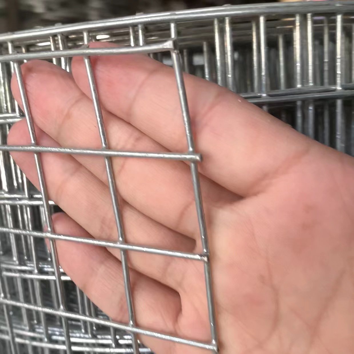 Electric Welding Mesh for Construction and Cages Rat-Proof Square Hole Fence Galvanized Wire for Plaster Wall Application