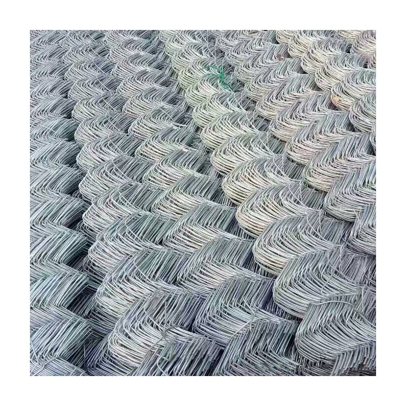 Wholesale Directly Supply galvanized weaving chain link wire mesh fence