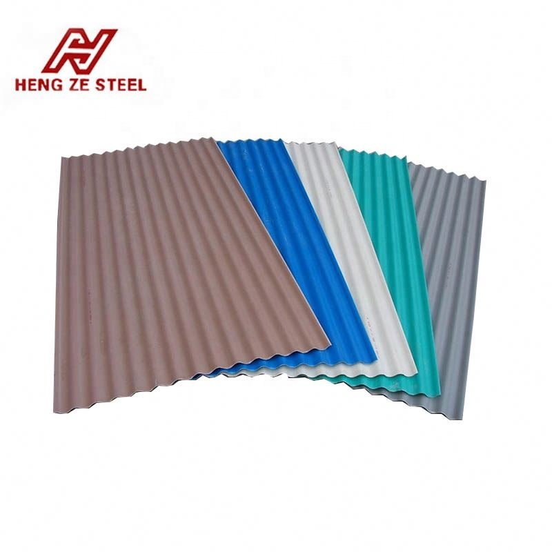 Roofing Sheet Prefabricated Houses Zinc Corrugated Roofing in Sheet Metal Prices PPGI Steel ISO Cutting Steel Plate RAL Color CQ