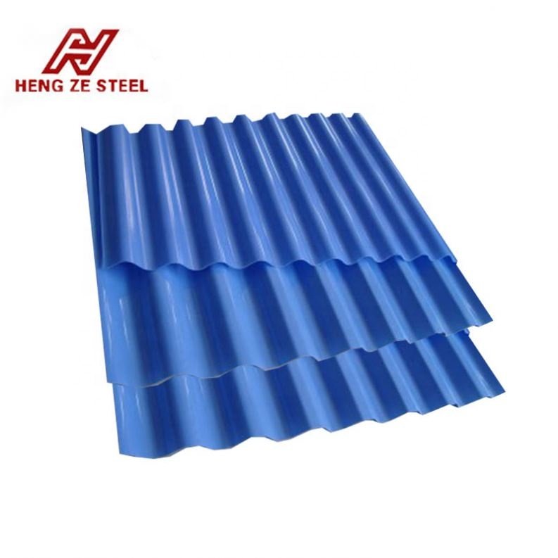 Roofing Sheet Prefabricated Houses Zinc Corrugated Roofing in Sheet Metal Prices PPGI Steel ISO Cutting Steel Plate RAL Color CQ