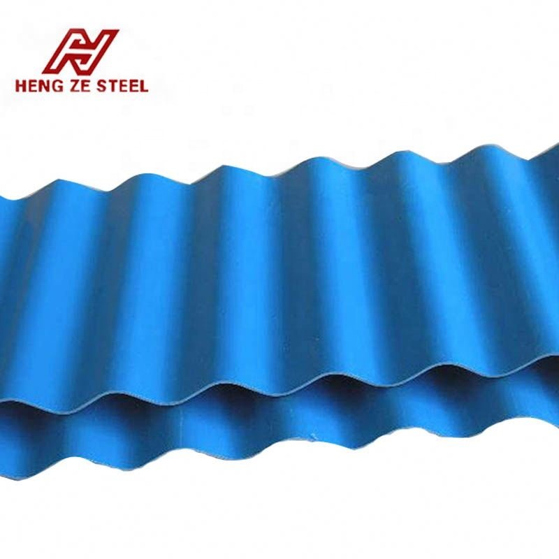 Roofing Sheet Prefabricated Houses Zinc Corrugated Roofing in Sheet Metal Prices PPGI Steel ISO Cutting Steel Plate RAL Color CQ