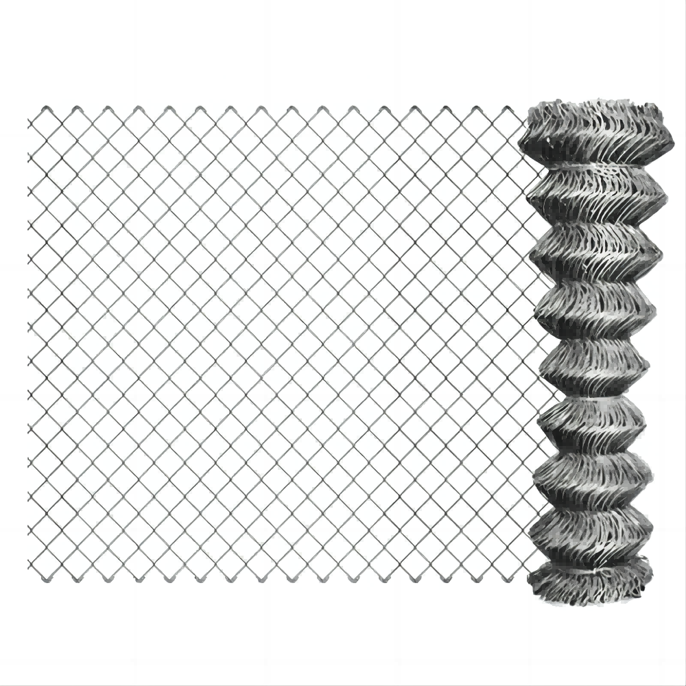 High Quality Galvanized Steel Wire Mesh PVC coated chain link fence hook flower net for playground gate