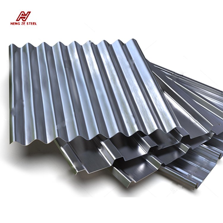 Super Low Price Light Weight 22 Gauge Gi Full Hard Waterproof and sunscreen Roof Sheet Steel Corrugated Galvanized Metal Sheets