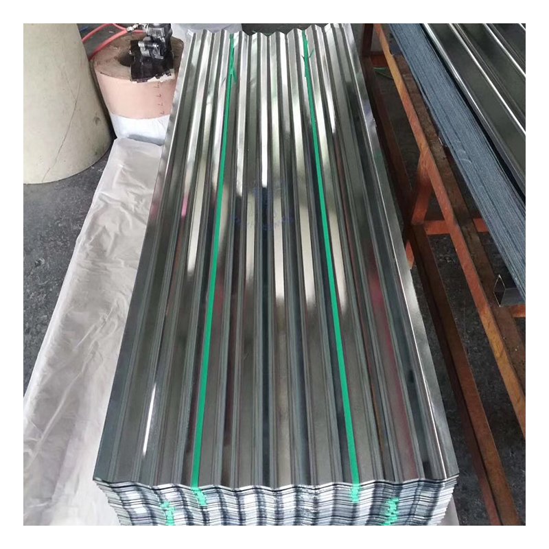 Super Low Price Light Weight 22 Gauge Gi Full Hard Waterproof and sunscreen Roof Sheet Steel Corrugated Galvanized Metal Sheets