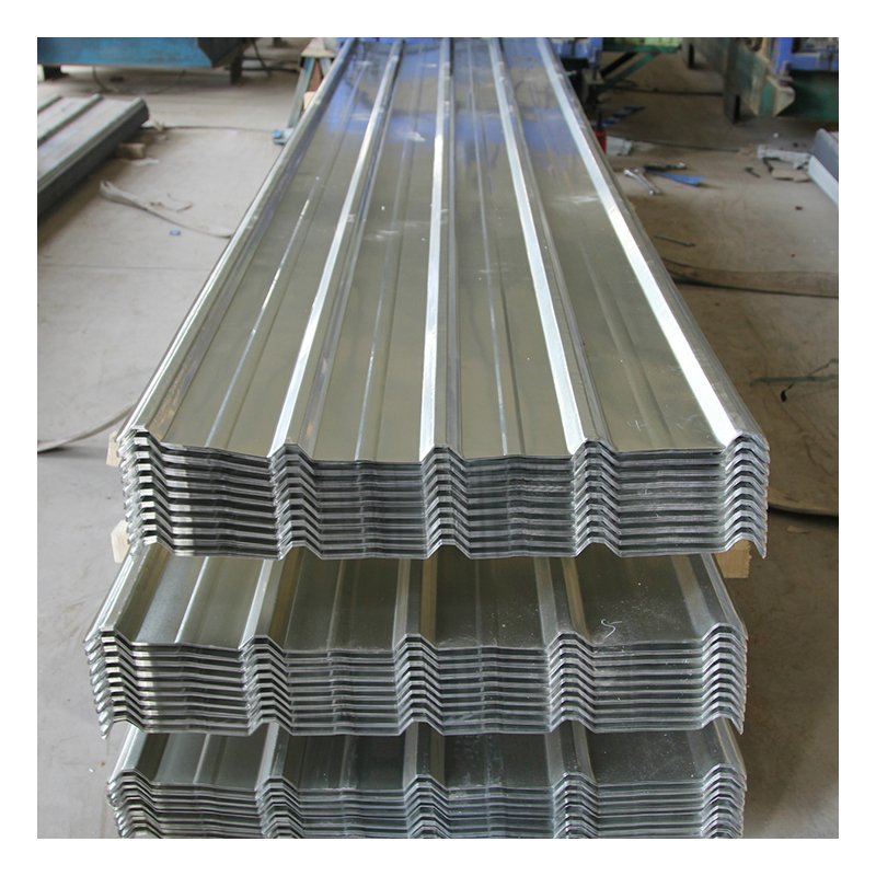 Super Low Price Light Weight 22 Gauge Gi Full Hard Waterproof and sunscreen Roof Sheet Steel Corrugated Galvanized Metal Sheets