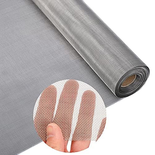 SS304 316 Stainless Steel Woven Wire Mesh 10-200 Micron Aperture Sieving Screen Filter Netting with Punching Cutting Services