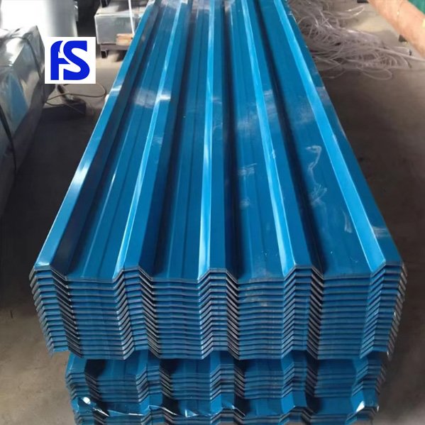Hot Dip Corrugated Roof Tiles PPGI Roofing Sheet Color Galvanized Metal Building Roof Sheet Price