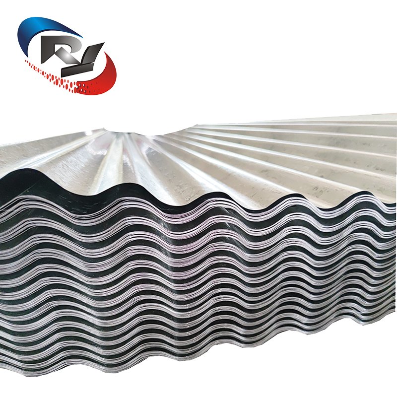 Top fashion corrugated steel roofing sheet Corrugated Galvanized Steel Sheet Gb28 Bg28 Galvanized corrugated sheet