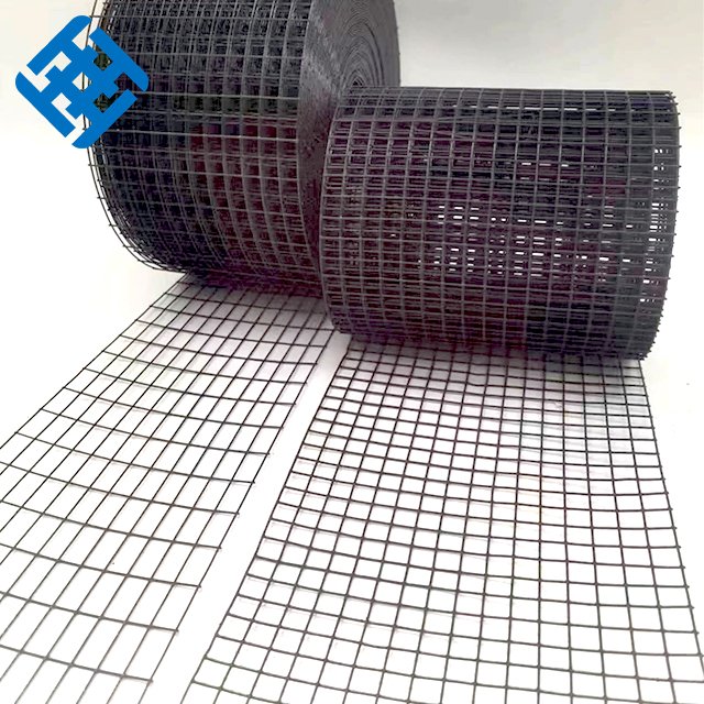 8"*100FT 1/2"hole black pvc coated solar panel bird proofing protection barrier galvanized welded