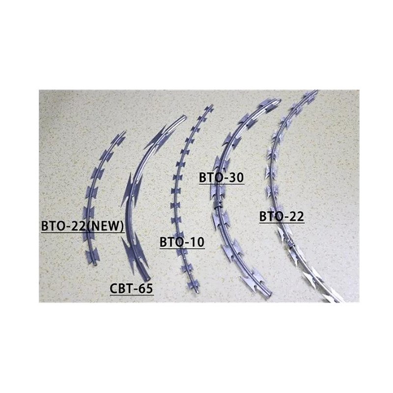 Rust Proof Snake Razor Barbed Wire Fence for Sale Pakistan Philippines Cost Per Metre Rapid Mobile Security Barrier with Trai