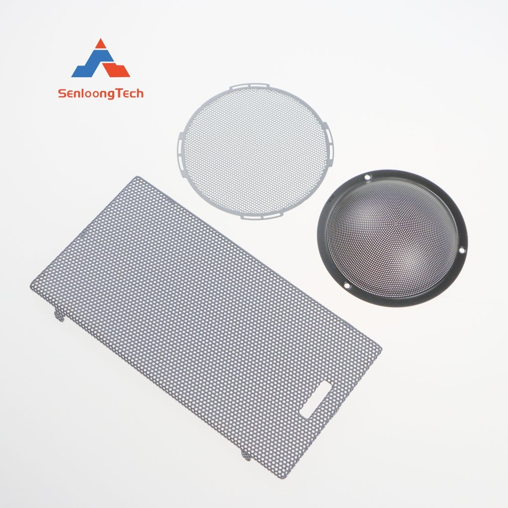 Custom 6.5 inch black speaker mesh cover, high-end car and household mesh shell speaker metal wire grille