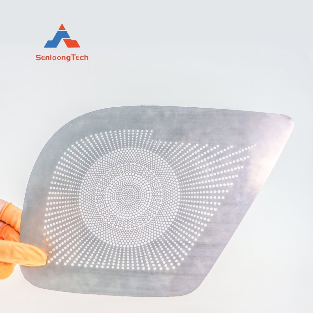 Custom 6.5 inch black speaker mesh cover, high-end car and household mesh shell speaker metal wire grille