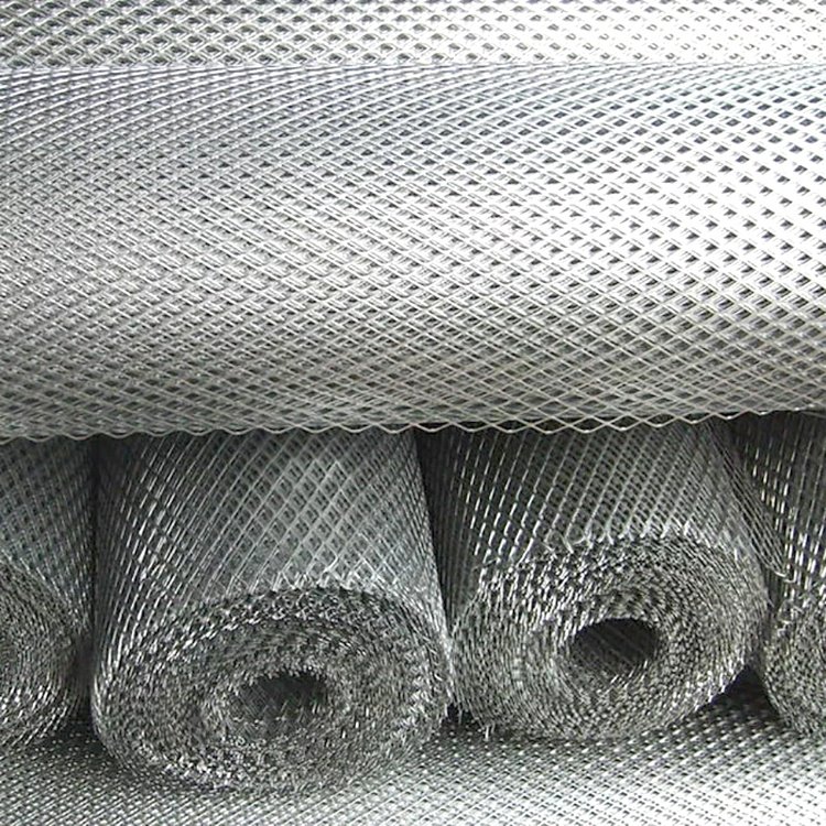 Stainless Steel Filtration Steel Metal Mesh Oil/Air/Water Filtration Diamond Shaped Pressed Expanded Metal Wire Mesh