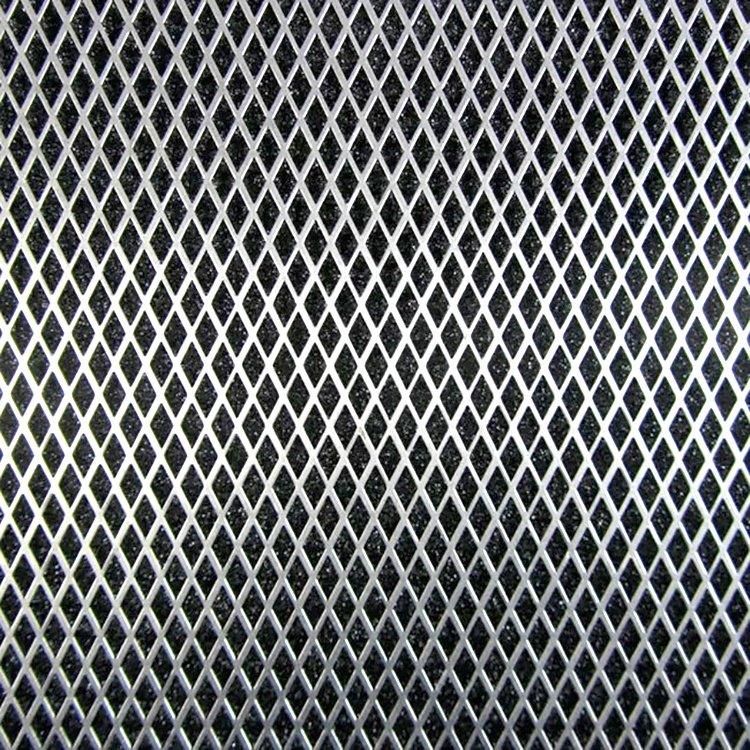 Stainless Steel Filtration Steel Metal Mesh Oil/Air/Water Filtration Diamond Shaped Pressed Expanded Metal Wire Mesh