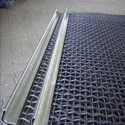 Manganese crimped crusher vibrating wire screen mesh for stone quarry
