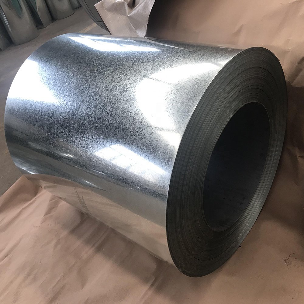 Factory price 0.3mm DX54D large spangle 12 feet gi metal sheet galvanized steel coil roll