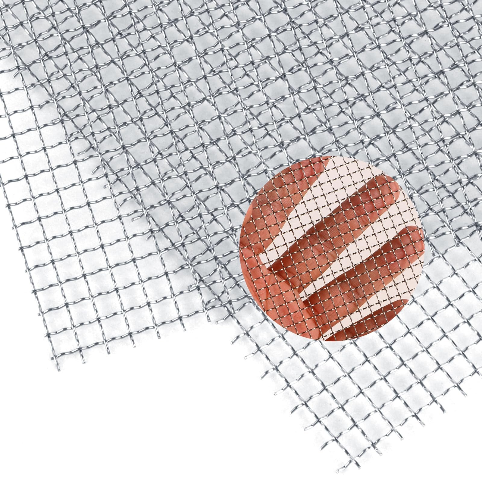 SS316 Crimped Woven Corrugated Wire Mesh Stainless Steel Crimped Woven Wire Mesh Embossed Weave Mesh