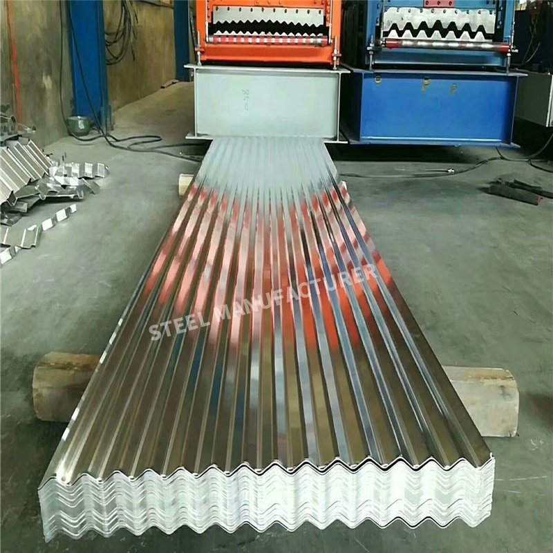 High quality customized color painted corrugated steel roofing sheets on stocks for sale