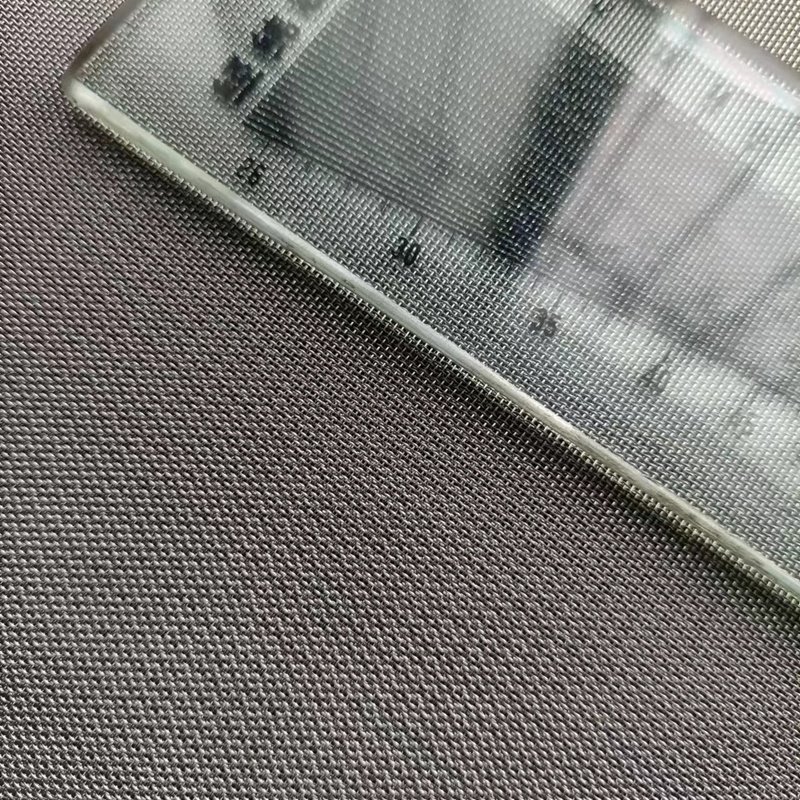 The stainless steel mesh of the transformerboard press machine for exhaust