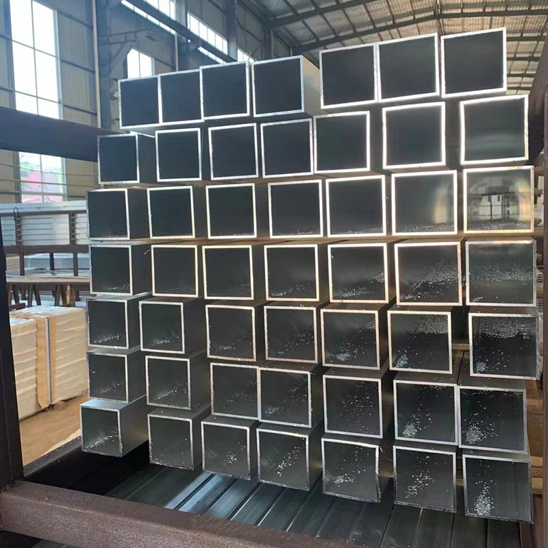 Z10-Z150 50*50mm hot rolled welded rectangular galvanized steel tube GI square steel tube pipe