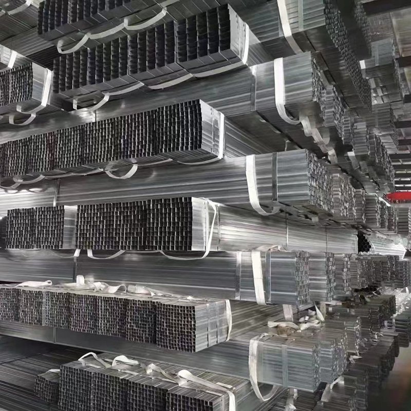 Z10-Z150 50*50mm hot rolled welded rectangular galvanized steel tube GI square steel tube pipe