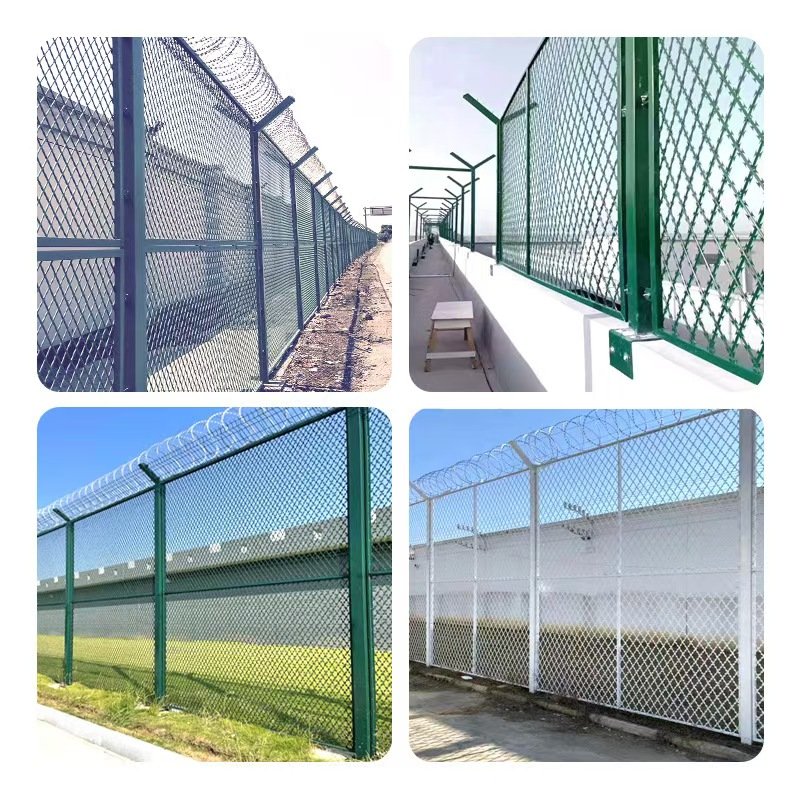 PVC-Coated Stainless Steel Anti-Climbing Barbed Wire Barrier Net Protective Coil Design