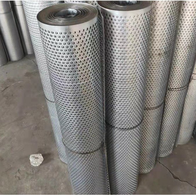 astm a240 s31254 1mm hole stainless steel perforated metal mesh