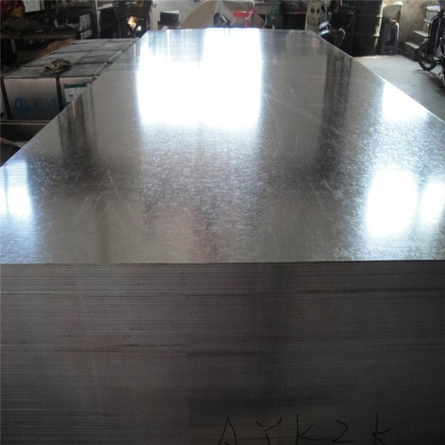 factory 5mm 6mm 8mm zinc coated galvanised galvanized steel sheet plate price