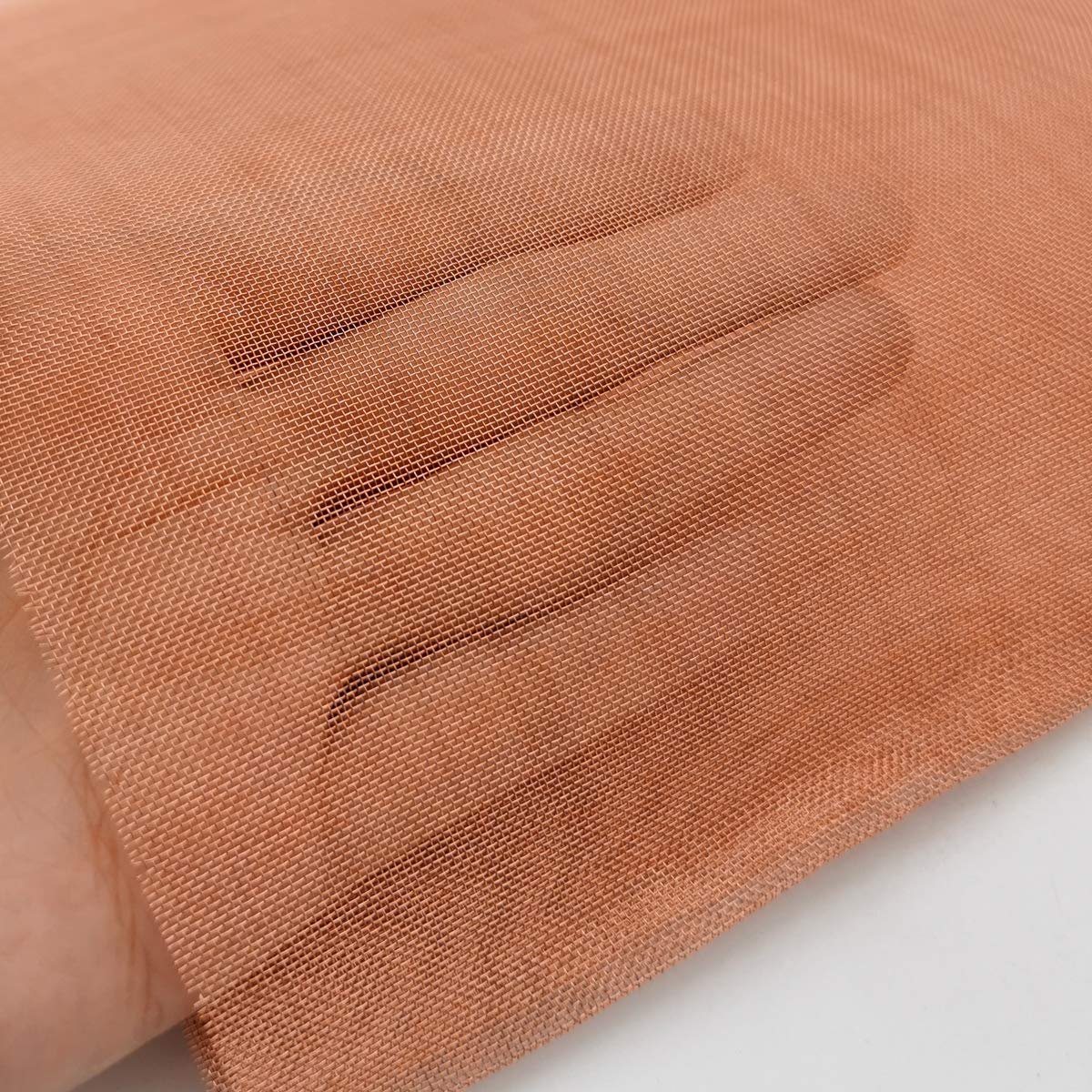 Luxury Wooden Box Screen Fabric Painting Stainless Steel Pure Customized Copper Wire Mesh WIRE Z Flip 4 Screen Mesh Woven Red