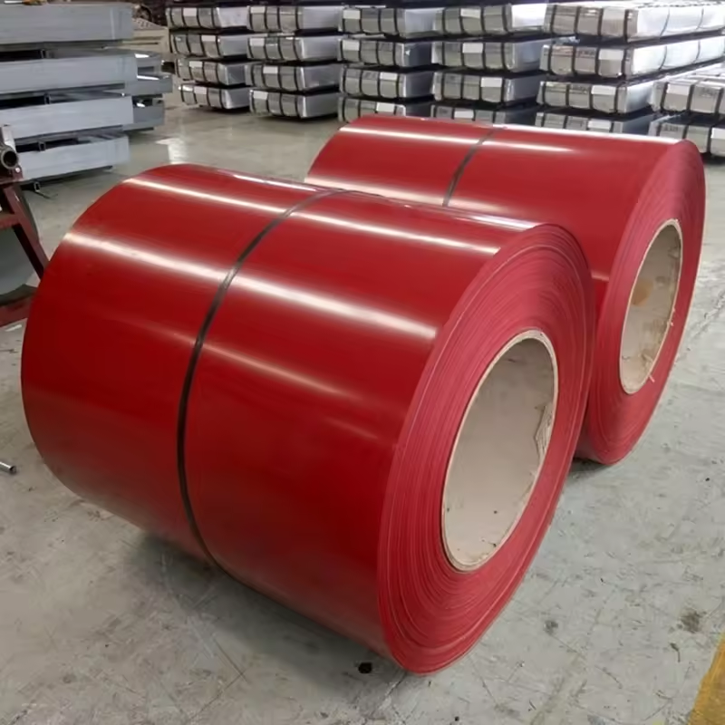 Low Price color coated ppgi steel coils building material Galvanized color steel coil