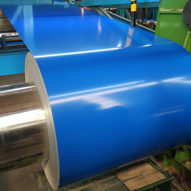 Cheap price building warehouse raw material ISO9001 color coated steel coil pre painted PPGI coil
