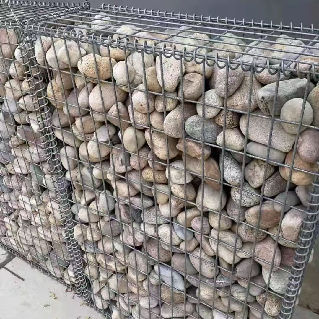 High Quality Steel Wire Mesh Landscape Stone Cage Net Metal Stainless Galvanized Finish Perforated Technique Welding Processing