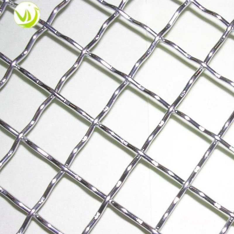 Manufacturer Supply 40x40 500x500 325x2300 6 Mesh 300 Micron Crimped Stainless Steel Wire Mesh