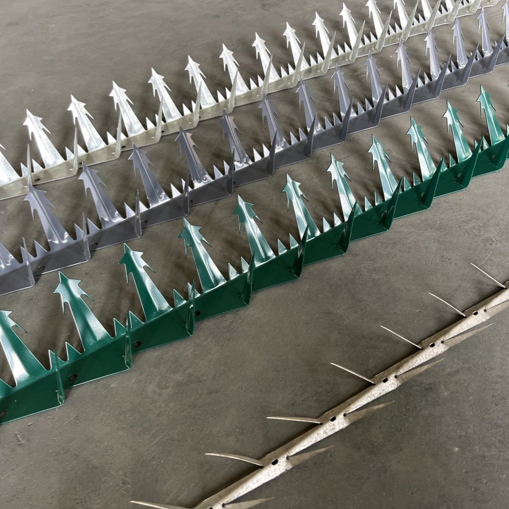 Security Barbed Nail on Top Wall Razor Spikes Fencing Anti Climb Wall Spike