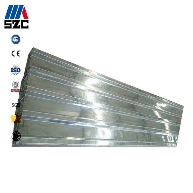 SGCC 0.14mm GI galvanized corrugated steel metal roofing tile sheet
