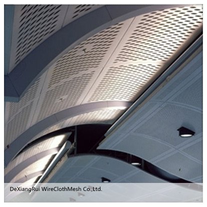 Mesh Speaker Grille Sheet 1mm Hole Galvanized Hexagonal Aluminum Perforated Metal Square Round Protecting Mesh Liquid Filter DXR