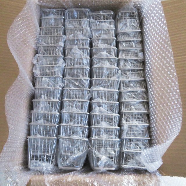Stainless Steel Mesh 304 Rectangle Round Square Chip Fry Mini Fryer Basket