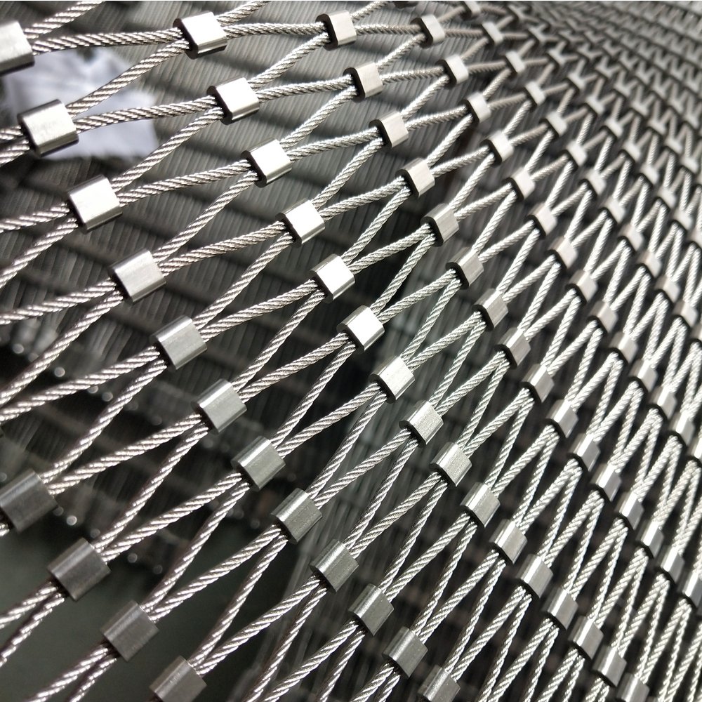 Balcony protection mesh