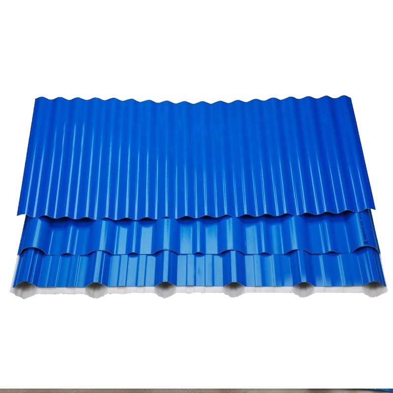 Factory low price customization.galvanized 10 gauge corrugated sheet steel polycarbonate roofing sheet