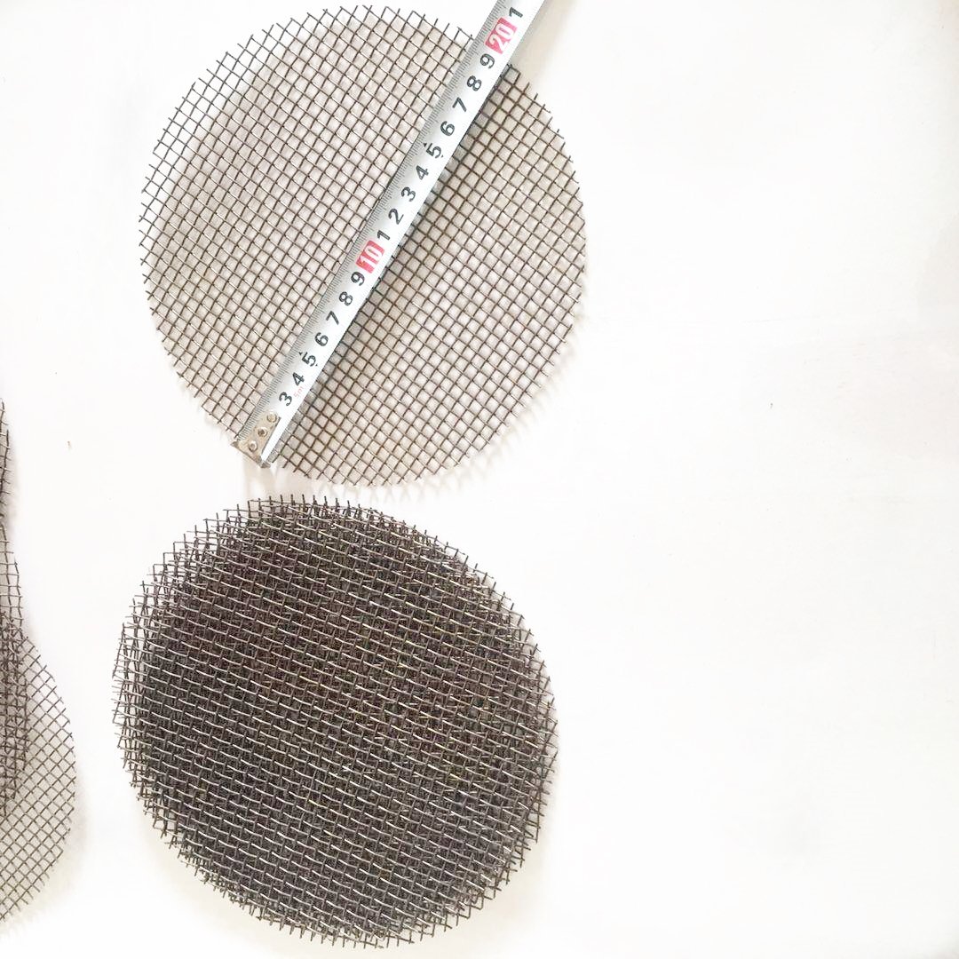 Titanium smoking pipe screen brass / stainless steel wire mesh screen for smoking pipe / tobacco