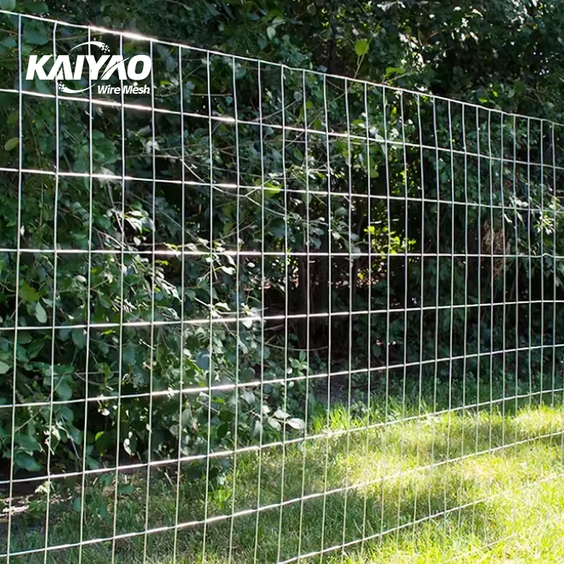 Hot-dip galvanized fence iron wire mesh roll for rabbit, bird, and pet cages, 10 gauge welded wire mesh roll