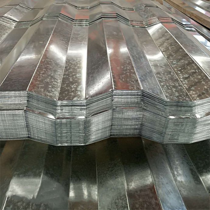 Peru 0.14 0.16 0.2 0.22mm Calamine Galvanized Corrugated Steel Roofing Sheet