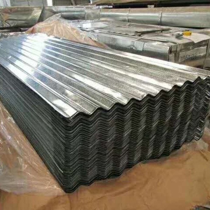 Peru 0.14 0.16 0.2 0.22mm Calamine Galvanized Corrugated Steel Roofing Sheet