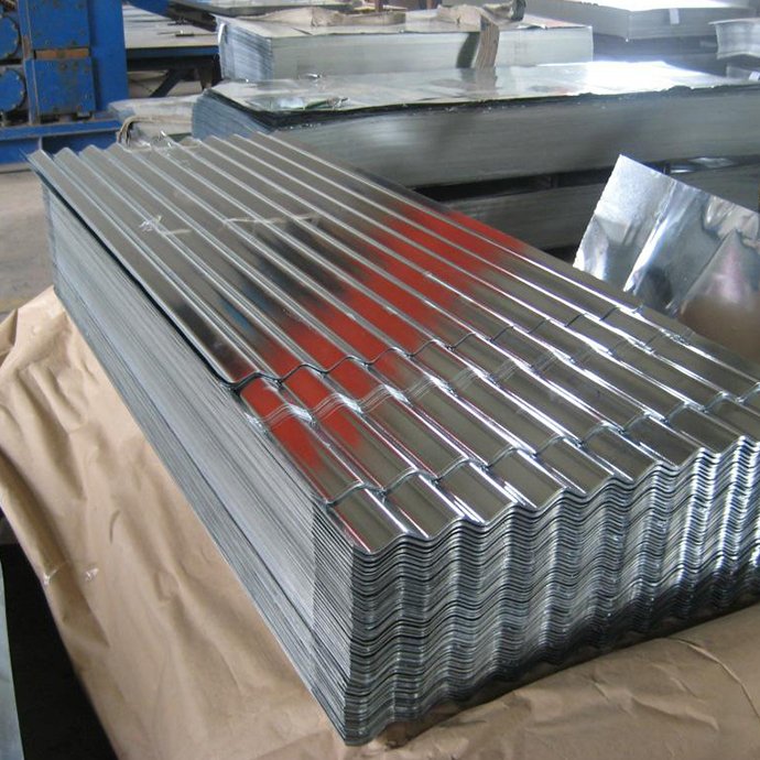 Peru 0.14 0.16 0.2 0.22mm Calamine Galvanized Corrugated Steel Roofing Sheet