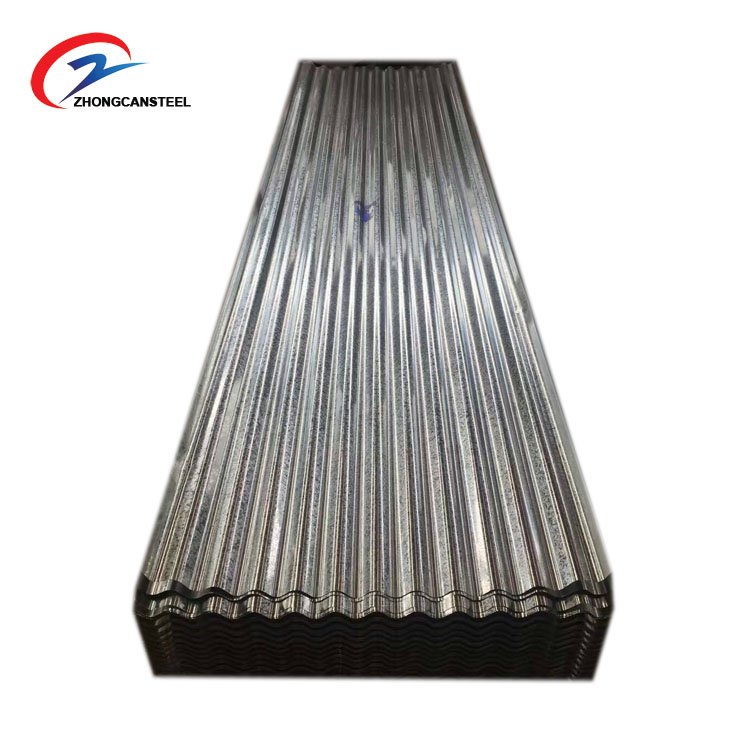 0.12 mm thick Galvanized Steel Corrugated Metal Sheet Roof Panel Roofing Materials PPGL Sheet