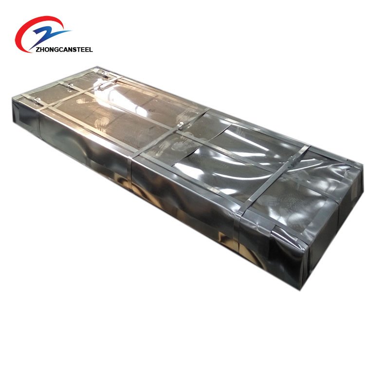 0.12 mm thick Galvanized Steel Corrugated Metal Sheet Roof Panel Roofing Materials PPGL Sheet