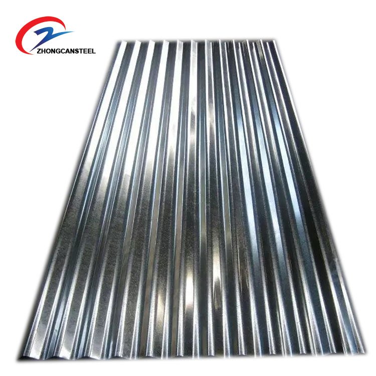 0.12 mm thick Galvanized Steel Corrugated Metal Sheet Roof Panel Roofing Materials PPGL Sheet