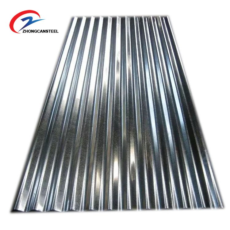 0.12 mm thick Galvanized Steel Corrugated Metal Sheet Roof Panel Roofing Materials PPGL Sheet